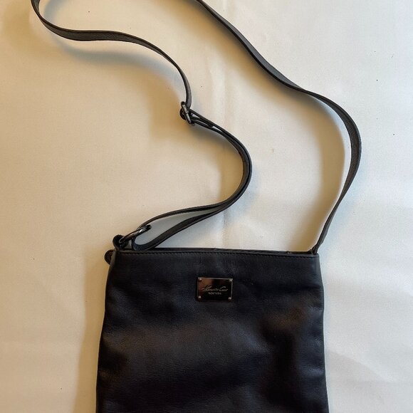 Kenneth Cole Leather Crossbody Bag - Picture 1 of 3